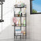 Verdenu Corner Shower Caddy, 4 Tier Standing Shower Caddy for Shampoo Storage