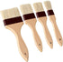 Boao 4 Pieces Pastry Brushes, Baking Basting Brush with Natural Bristle, Wooden Handle Culinary Utensils