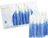 Rite Lite Blue & White Shabbat Candles – Premium 12 Pack Traditional Dinner Table Candles with Gift Box