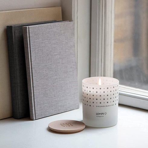 Skandinavisk LEMPI 'Love' Mini Scented Candle, Fragrance Notes: Peony, Rose, Strawberries, and Mosses (2.3 oz)
