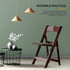 1 VINGLI Resin Folding Chairs with Cushion, Foldable Plastic Chair with Comfortable Padded Seats, Perfect for Event