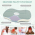 Cervical Pillow for Neck and Shoulder Support, Ergonomic Memory Foam Contour Pillows with Adjustable Dual Heights