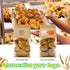 BIUBIU 50ct 5.1x4.3x11inch Packaging, Thicker Paper Bread Bags for Homemade with Window & Tin Tie Tab Lock - Ideal
