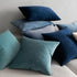 MIULEE Velvet Throw Pillow Covers 18x18 Inch, Pack of 2 - Dark Blue, Super Soft Decorative Cushion Cases