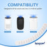 KEEPOW 12 Pack Aroma Pads Refills, Compatible with LEVOIT Core Mini/LV-H128 Air Purifier, Essential Oil Pads Replacement