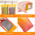 Funfery 100 Pieces Resealable Smell Proof Bags for Food Storage, Clear Mylar Bags for Small Business Packaging