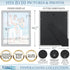 Icona Bay 8x10 Picture Frames, Silver, 6 Pack, Contemporary Picture Frame Set, Wall Mount or Table Top