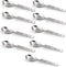 9 Pcs Stainless Steel Masala Spoons for Small Containers, Mini Spoon for Masala Dabba, All Tea Coffee Sugar & Spices, 4