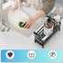Sink Organizer Caddy for Kitchen Counter, Black Dish Sponge Holders and Instant Dry Brush Holders for Storage