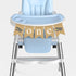 Rainlemon 1st Jute Burlap Airplane Theme One High Chair Banner Boy Birthday Party Highchair Decoraiton