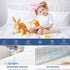 GRT Queen Mattress Protector, 100% Waterproof Quilted Fitted Mattress Pad, Noiseless Cotton Cover, Fits Up to 21" Deep,