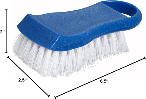 Winco Cutting Board Brush, Blue,Blue, White,Medium by Winco