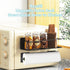 4 Pack Magnetic Spice Rack For Refrigerator, Magnetic Fridge Shelf For Kitchen, Magnetic Shelf For Fridge Space Saving