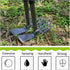 ZOG Garden Big Hand Digger and Hoe Combo - Heavy Duty Hand Tiller, Garden Hoe, Cultivator with Non-Slip Handle