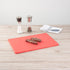Restaurantware RW Base 18 x 12 Inch Cutting Board - Red Plastic Chopping Board Mat, No Scratch, Dishwashable