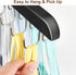Bra Hanger for Closet, Tank Top Hanger with 20 Hooks Capacity, Foldable Wood Organizer for Dorm & Apartment