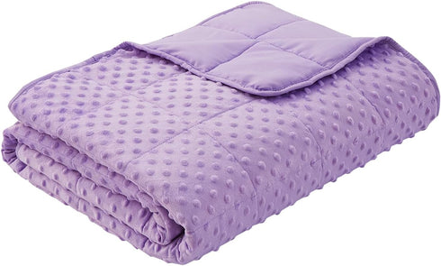WAIBIO Weighted Blanket for Adults, Comfortable and Soft Throw Weighted Blanket with Premium