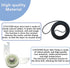 Upgraded 134793500 Dryer Idler Pulley & 137315300 Drive Belt Assembly for Electrolux Frigidaire Dryers