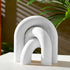 3 Qunclay Pcs Wood Arch Decorative Shelf Objects Modern Book Shelves Decor Aesthetic Wooden Boho Table Decorations