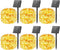Minetom Solar String Lights for Outside, 6 Packs Total 198Ft 600 LED