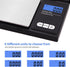 Digital Gram Scale, 200g 0.01g/0.001oz Weight Scale for Grain, Gold, Jewelry, LCD Display, Tare, Auto Off