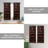 WUMINMIN 1 42" 80" Library Bookshelf Door Curtain, Vintage Educational Bookcase Room Darkening Curtain for Kids Boys