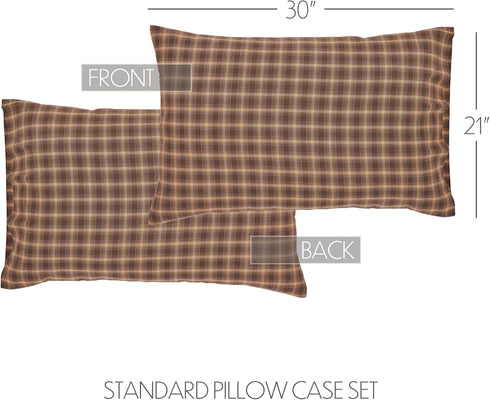 VHC Brands Dawson Star Pillow Case Set, 29407
