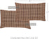 VHC Brands Dawson Star Pillow Case Set, 29407