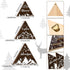 3 3 Jetec Pcs Size Wooden Mountain Sign for Cabin, Rustic Mountain Wall Decor, Adventure Camping Cabin Decor Sign