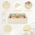 DIMJ 12 Pack Drawer Organizer Clothes - Foldable Baby Storage & Dresser Organizer for Bedroom, Closet