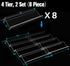 4 8 Pack 13" 26" 56 Antimbee Spice Drawer Organizer, Tier- Kitchen Spice Rack Tray for Drawer, Expandable From
