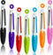 7 Pack Kitchen Tongs - 7 Inch Small Silicone Tongs with Stainless Steel Handles, Heat Resistant Non-Stick