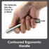 Chantal Spaghetti Fork Utensil, 13 inch, Polished Stainless Steel Pasta Fork