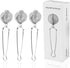 Exptolii Snap Ball Tea Strainer, 3 Pack Stainless Steel Tea Infuser Filter with
