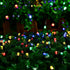 66FT 200 8 Dazzle Bright Christmas String Lights, LED Connectable Green Wire Modes String Lights, Waterproof Christmas