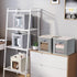 Foldable Storage Cubes - Decorative Fabric Bins for Clothes Storage, Closet Organizers for Shelves, 11inch, Set of 8,