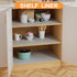 Shelf Liner, 15 X 240 Inch Light Gray, Waterproof Pantry Cabinets Liners, Easy to Cut Drawer Mat