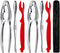 Crab Leg Crackers - Crab Crackers and Tools Set with Stainless Steel