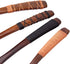 4pc Handmade Japanese Style Wooden Soup Spoons with Tied Line on Handle
