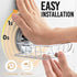 LEVERLOC Bar Soap Holder Dish with Hooks, Soap Tray Suction Cup Wall Mounted for Shower, Stainless Steel Sponge Holder