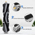 Replacement Accessories Kit for ECOVACS DEEBOT X1 Omni Turbo T10 T20, 1 Main Brush, 6 Side Brushes, 4 Filter, 4 Mop Pads