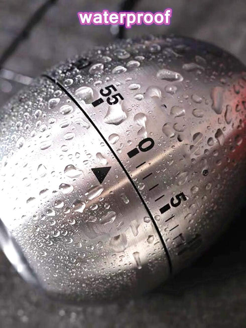 Egg Timer Wind Up Kitchen Cooking Timer Reminder, Mechanical Rotating Alarm with 60 Minutes for Cooking