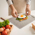 2PCS Wheat Straw Fiber Cutting Board Set for Kitchen, Eco-friendly, Non-slip, Dishwasher Safe (S+M)