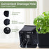4 Packs Oliz Herb Garden Planter Indoor Kit Pots for Indoor/Outdoor Plants Windowsill Plant Pots with Drainage