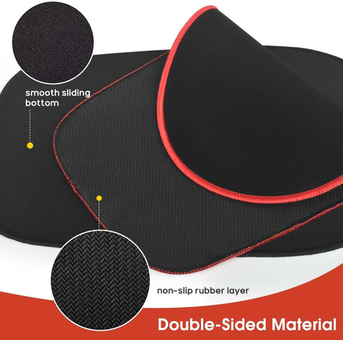 2 Pack Sliding Mat for KitchenAid Mixer, Compatible with 4.5-5 QT Stand Mixer, 12.2 X 9.4 Inches