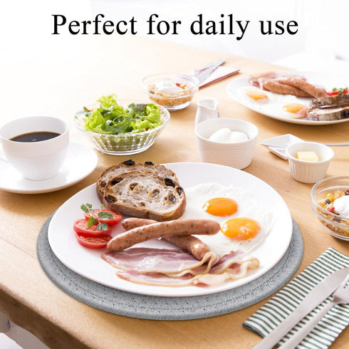 SHACOS 8" Trivets for Hot Dishes, Heat Resistant Large Coaster for Kitchen Countertop, Table Decor, Home Essentials