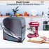 BAGSPRITE Stand Mixer Cover with Appliance Sliders Base, Compatible with KitchenAid Mixer, Storage Bag with Pockets