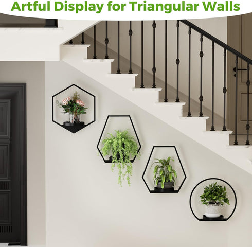 Wall Planters for Indoor Plants, Plant Frames Wall Decor Living Room Plant Stand Hanging Wall Plants Holder to Hold