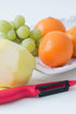 Cestari Kitchen Best Vegetable Peeler, Limited Edition Red Ceramic Veggie Peeler