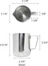 Thunder Group SLME012 Milk Pitcher without Ice Guard, 12-Ounce